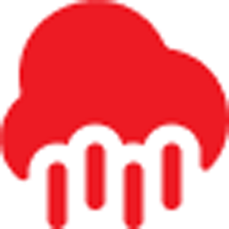 Bad weather travel condition icon